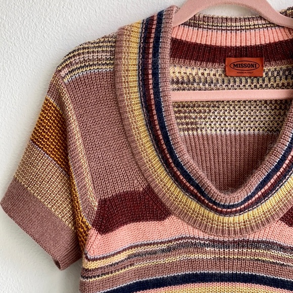 Missoni Striped Sweater Dress - Picture 2 of 9